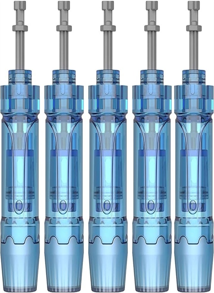 Dr.pen - 10-pack Dr.Pen Microneedle Pen Needle Cartridges - Compatible with Dr.Pen A9, A11, A8S, M8S models, Disposable Replacement Parts with Bayonet (24 Needles) - Image 1