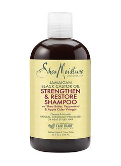 SheaMoister Shea Moisture Jamaican Black Castor Oil Strengthen And Restore Shampoo For Unisex 
