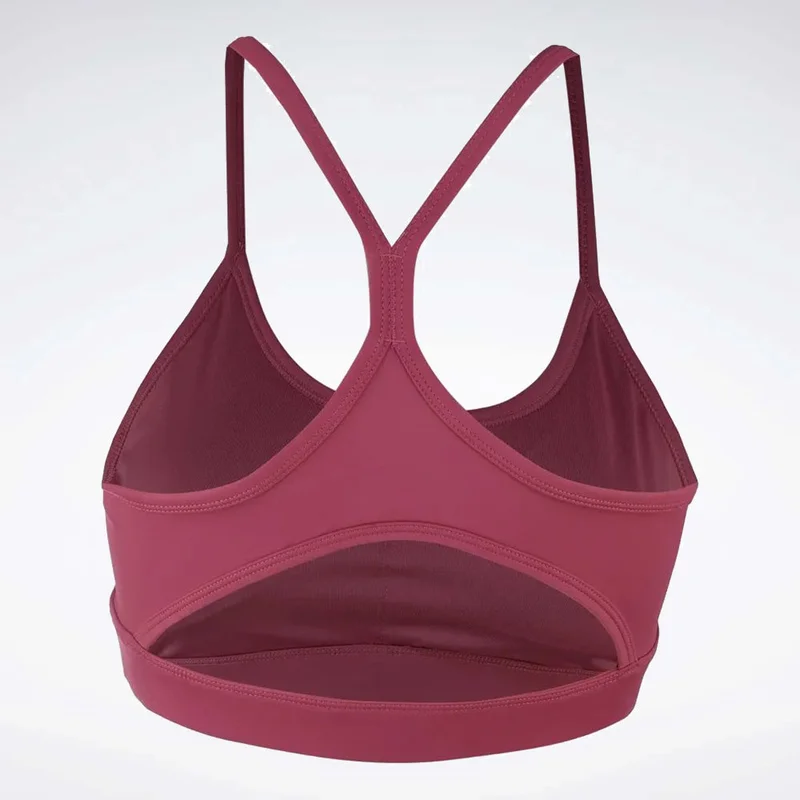 Reebok Studio Pink Reebok Yoga Strappy Women's Sports Bra - Studio Pink for Women | Best Price UAE