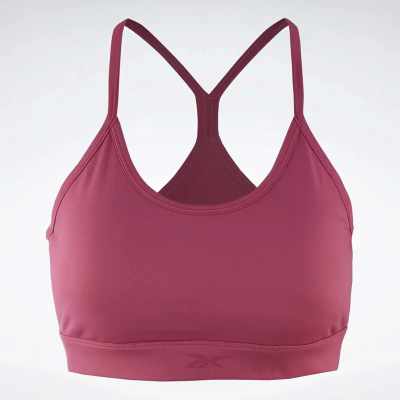 Reebok Yoga Strappy Women's Sports Bra - Studio Pink