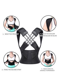 Back Brace and Posture Corrector for Women and Men Back Straightener Posture Corrector Scoliosis and Hunchback Correction Back Pain Spine Corrector Support Adjustable Posture Trainer