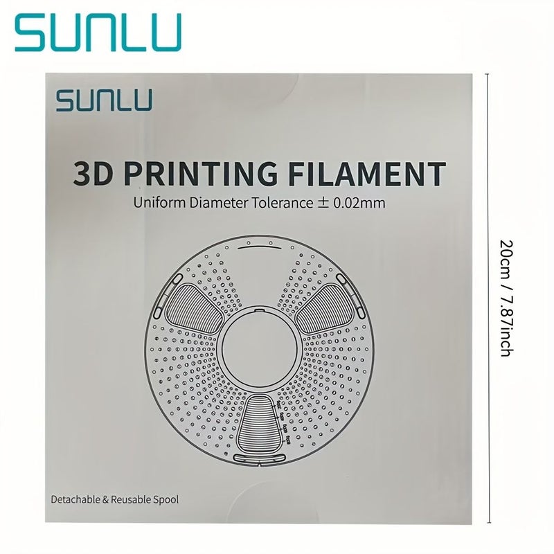 SUNLU Yellow PETG 3D Printer Filament 1kg 1 75mm High Toughness Low Stringing - Image 3