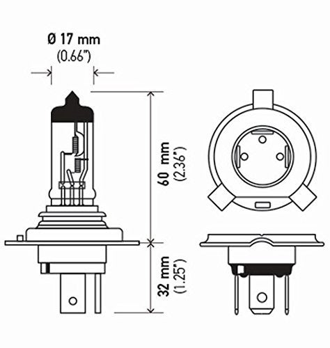 HELLA 9003 2.0TB High Performance Bulb, 12V, 60/55W, 2 Pack - Image 2