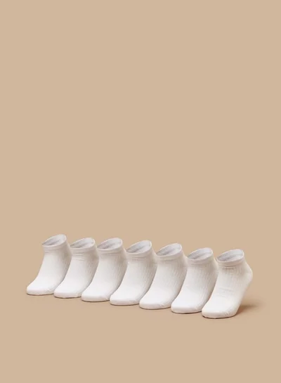 جونيورز Boys Solid Ankle Length Socks - Set of 3