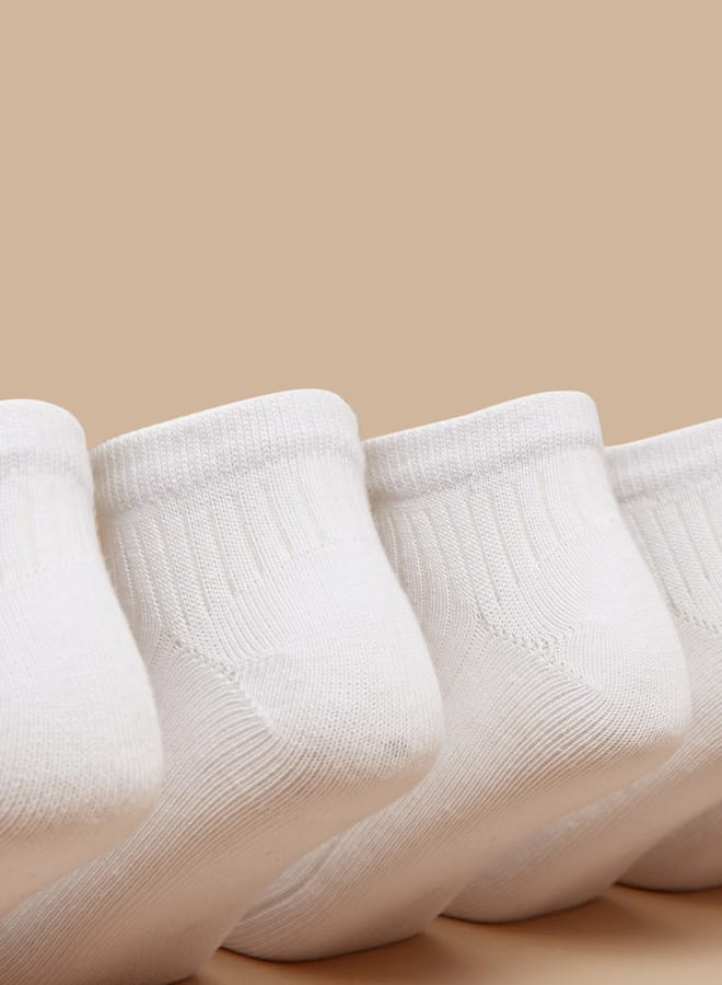 JUNIORS Ribbed School Ankle Length Socks - Set Of 7 - Image 3