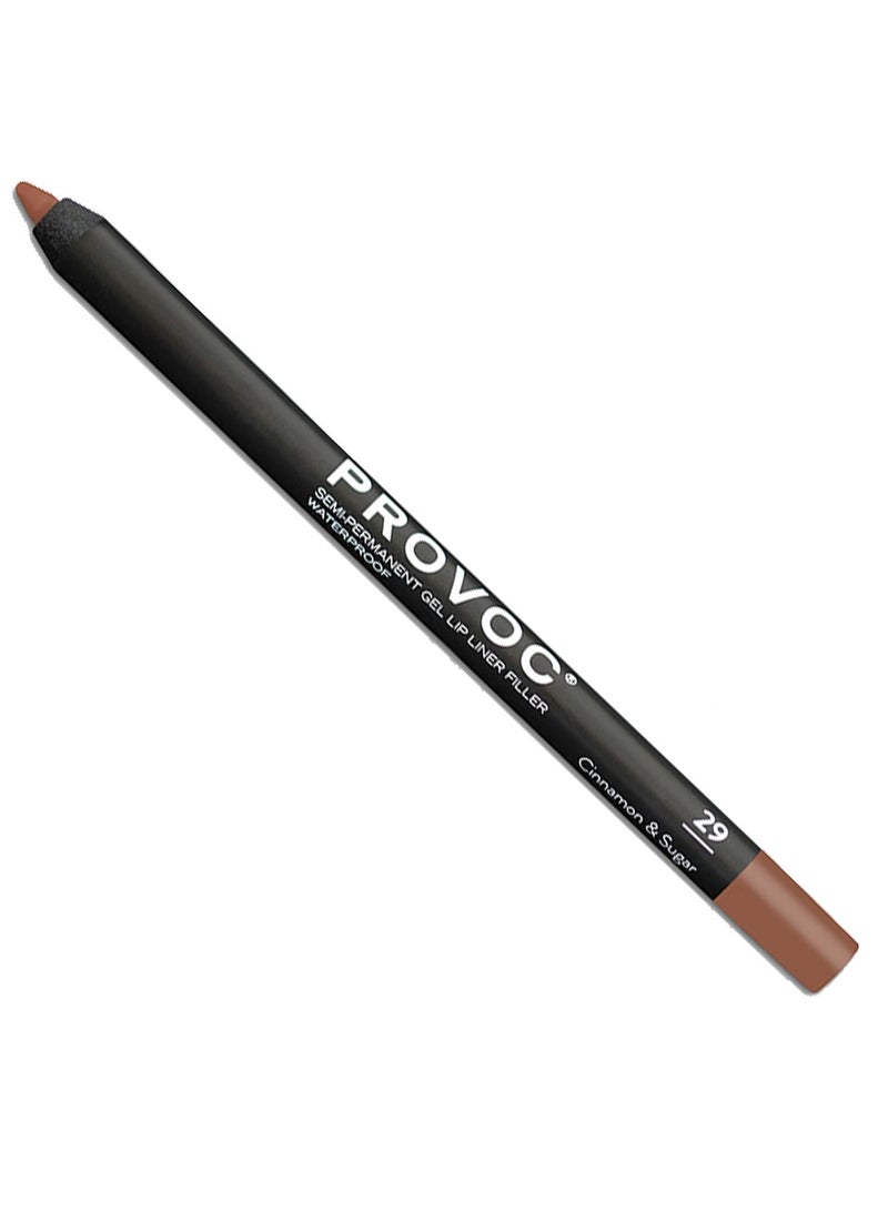 Provoc PROVOC Semi-Permanent Gel Lip Liner Filler WP 29 Cinnamon & Sugar