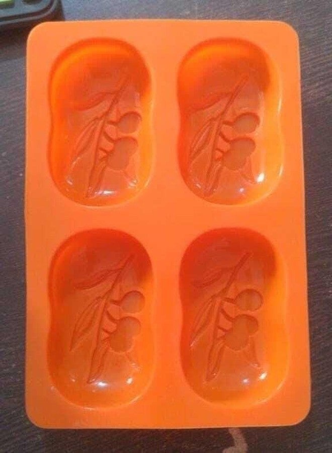 KITCHOOK Silicone Chocolate Mould 4 (Pack of 1) AJ 308 - Image 1
