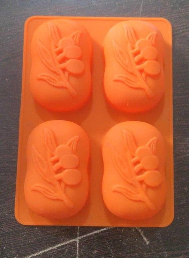 KITCHOOK Silicone Chocolate Mould 4 (Pack of 1) AJ 308 - Image 2