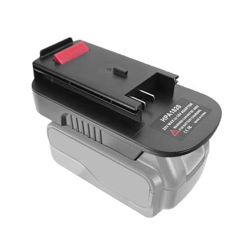 laipuduo 20V Adapter HPA1820 for Black&Decker LBXR2020 18V to 20V Batteries Convertor Adapter for Black Decker 18V NiCad & NiMh Battery Tools HPB18 HPB18-OPE 244760-00 A1718 FS18FL FSB18 - Image 1