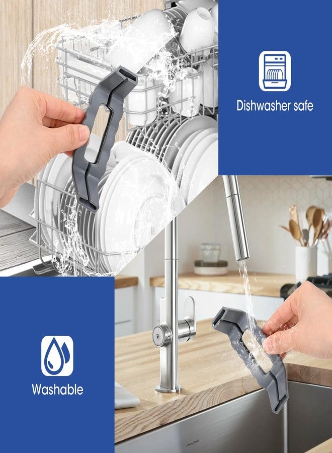 أويرلايز غطاء مقبض سيليكون لغطاء قدر الطهي البطيء Ninja Crockpot، غطاء مقبض سيليكون لغطاء قدر الطهي البطيء Ninja Foodi PossibleCooker Pro، كم، حامل، قفاز، مقبض، ملحقات مطبخ، مقاوم للحرارة، لا مزيد من حروق اليد - Image 5