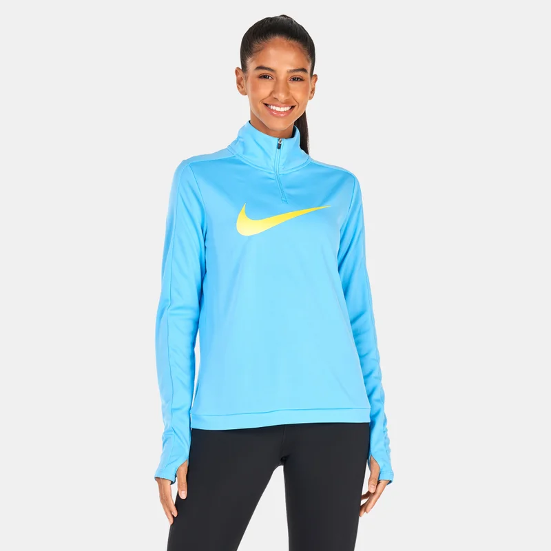 Nike Women's Dri-FIT Swoosh Half-Zip Jersey
