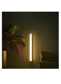 OUYoo OUYoo 4 pcs Motion Sensor LED Lighting,Motion Sensor Light，Motion Sensor Light Bar Night Light for Room，Battery operated induction light, Under Cabinet Light, USB Rechargeable, Dimmable, Magnetic Night Light for Kitchen, Corridor, Wardrobe,Indoor.   30cm - Warm Color  - Image 3