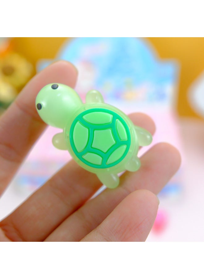 24 Into The Luminous Turtle Blind Soft Plastic Box Game With Hand-made Doll Net Red Key Chain Stall Children Students-Color:Strawberry Bear 24 Small Boxes In A Box Are Shot In Multiples Of 24  - Image 5