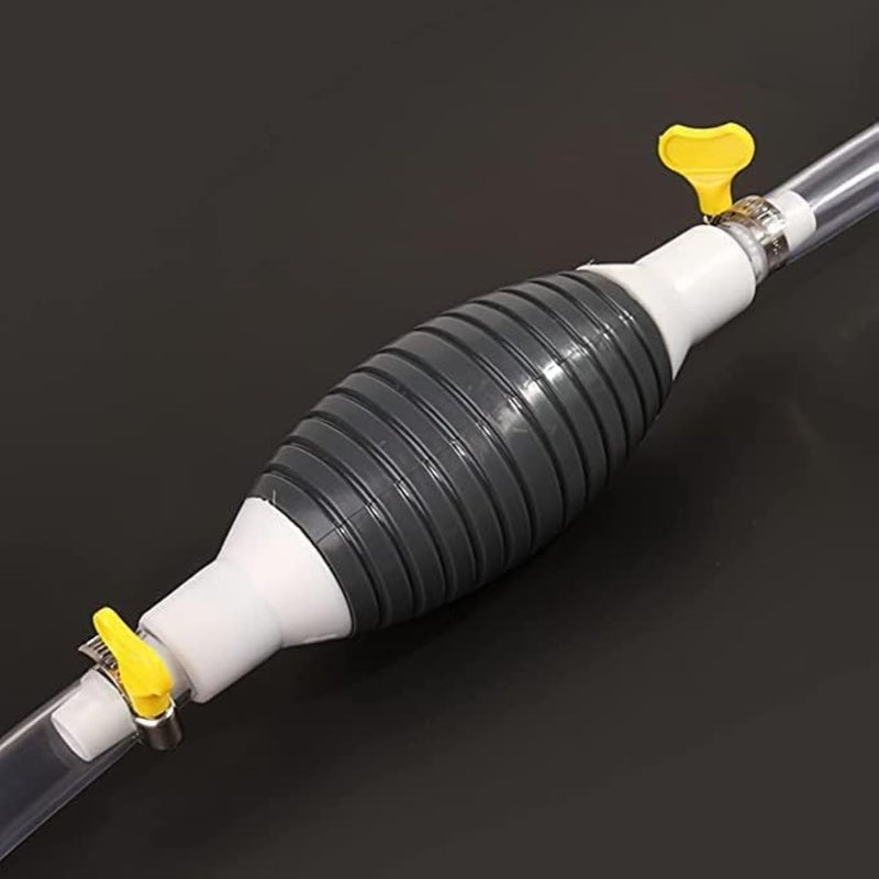 Fuel Transfer Pump Kit Tank Sucker Newest High Flow Hand Pump محمول Manual Car Bike - Liquid Pipe Siphon Tool متوافق مع Petrol Diesel - Water - Oil Liquid Water Fi - Image 3