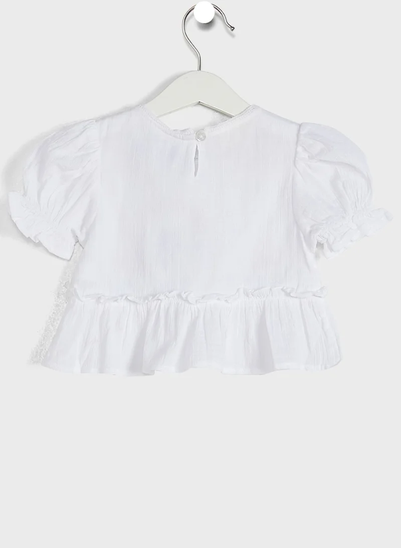 Nautinati Nauti Nati White Print Top