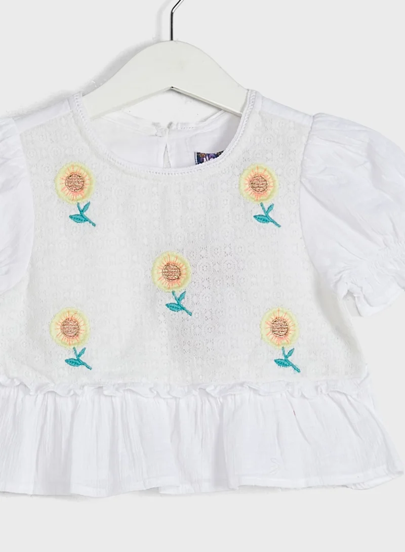 Nautinati Nauti Nati White Print Top