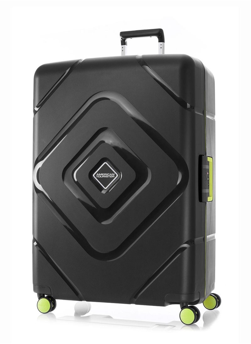 AMERICAN TOURISTER American Tourister TRIGARD hard spinner luggage large TSA 81 cm - Black  - Image 1