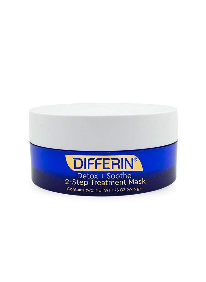 differin Differin Clay Face Mask Detox And Soothe 2 Step Treatment Clay Mask By The Makers Of Differin Gel Gentle Skin Care For Acne Prone Sensitive Skin 1.75 Oz - Image 4