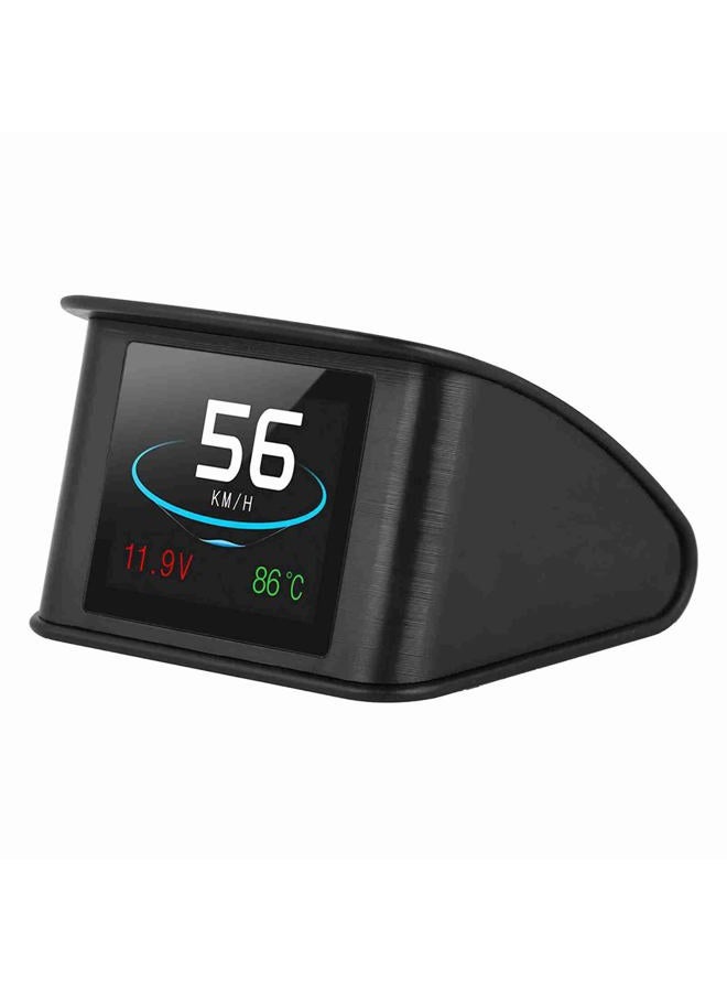 ZERONE Heads Up Display, P10 Universal Car HUD Head Up Display OBD2 Speed Warning RPM Fuel Consumption Projector - Image 1