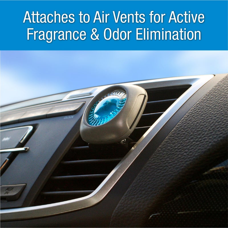 Arm & Hammer AH8203CA Cabana Breeze Freshness Vent Clip for Car Air Freshener 4 Pack of 3 Piece in Each - Image 3