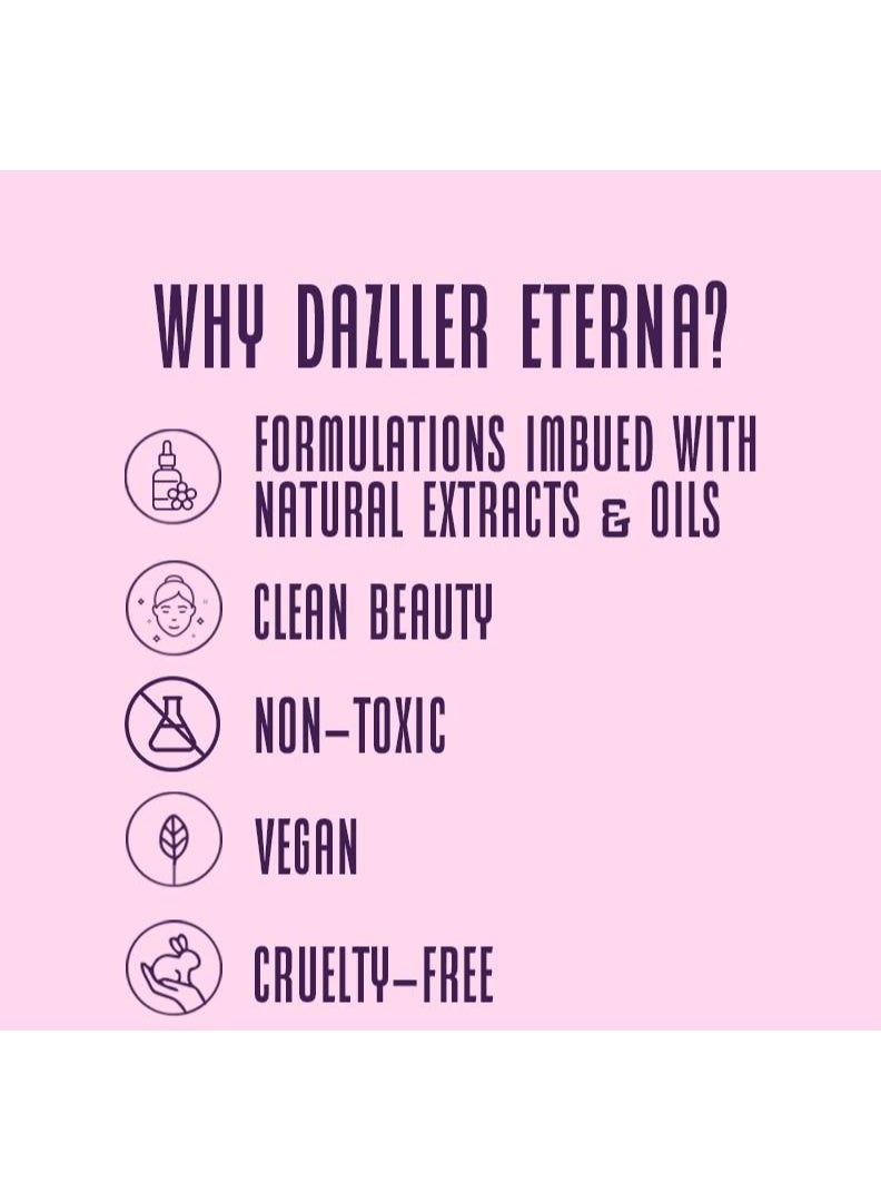Dazller Eterna Marvelous Foundation, 30mL, Honey MF31, Natural Matte finish, SPF 15 protection, Long-lasting up to 8 hours, Water-resistant, Medium-High Coverage - Image 3