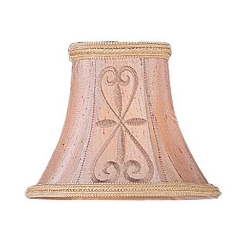 Livex Lighting S331 Hand Embroidered Silk Clip Chandelier Shade - Image 5
