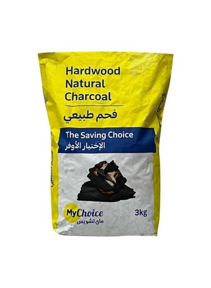 Hardwood Natural Charcoal Black 3kg