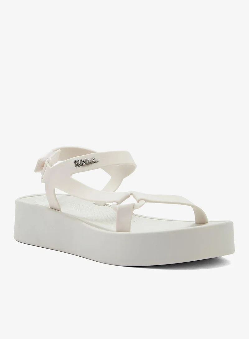 melissa Ankle Strap Wedge Heel Sandals