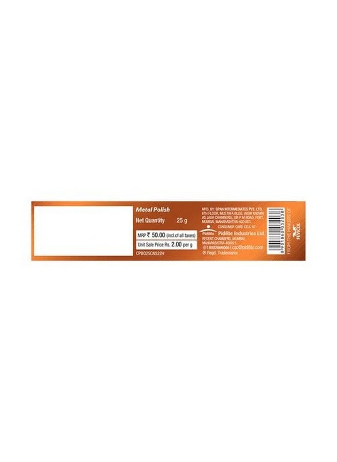 Pidilite - Industries Brite-O - Super Rust & Stain Remover, Polish Protection For Metal Surface, 25G - Image 1