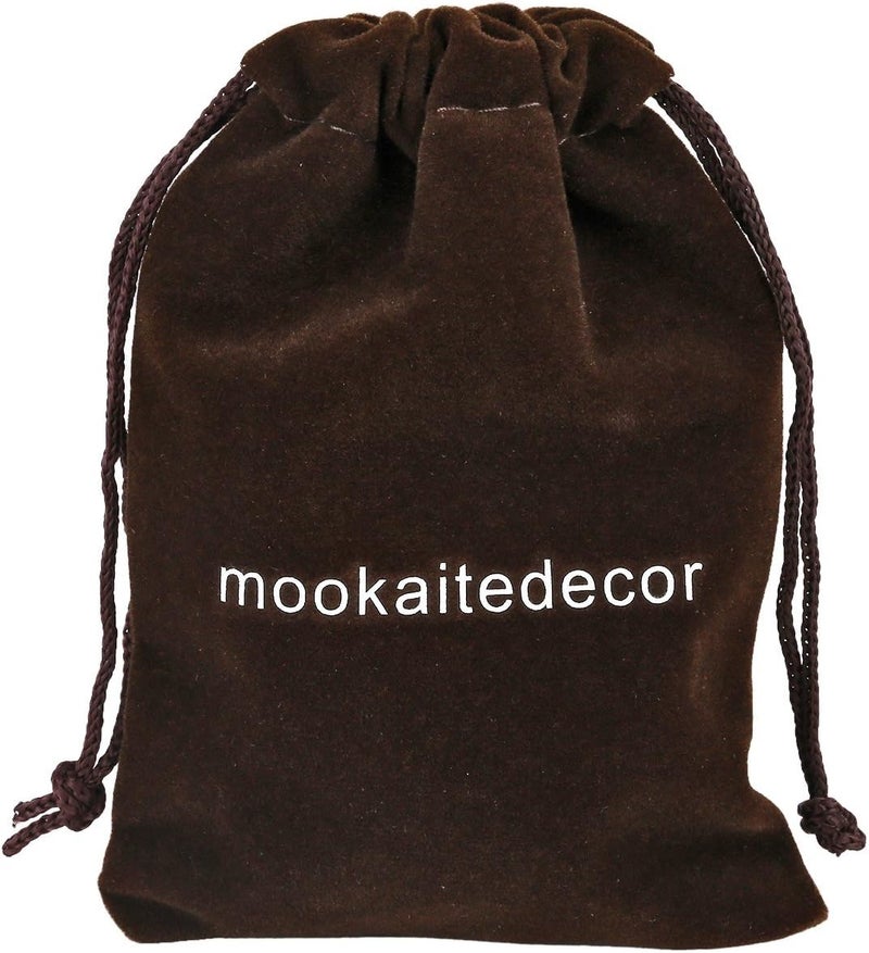 mookaitedecor Viking Runes Reiki Stones Set Nordic Viking Gifts Natural Polished Healing Crystals Quartz Palm Stones Engraved Vegvisir Symbol Semi Precious Stones for Reiki Meditation - Image 3