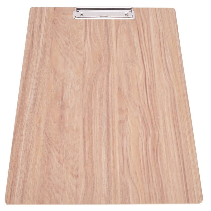 Wooden Sketching Clipboard: Flat Smooth Surface, Lightweight Compact Design - Firm Metal Clip Drawing Board for Art Students, Sketching Writing Outdoor Use - Image 1