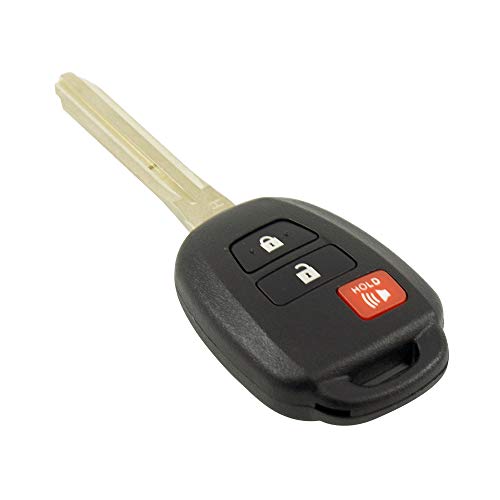 Keyless2Go بديل Keyless2Go لريموت مفتاح الدخول بدون مفتاح لسيارات تويوتا راف4 هايلاندر تاكوما GQ4-52T 89071-0R040 (عبوة 2) - Image 2