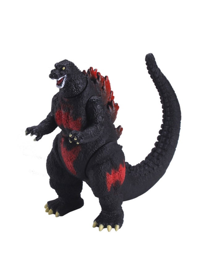 Generic - Godzilla Dinosaur Monster Soft Plastic Toy Model Four-legged Movable Enamel Doll Gift Dinosaur Themed Gift Ideas-Color:Plus Purple True Godzilla - Image 1