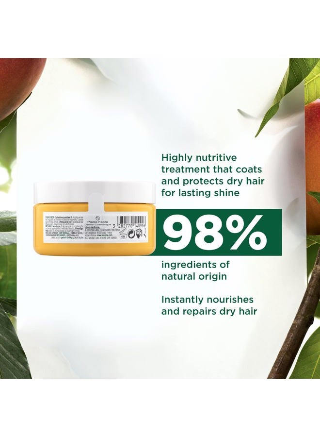 Klorane Nourishing 2-in-1 Mask with Mango, Deep Conditioning and Overnight Treatment for Dry Hair, Paraben, Silicone and Sulfate Free, Biodegradable, Vegan, 5 fl.oz. - Image 2