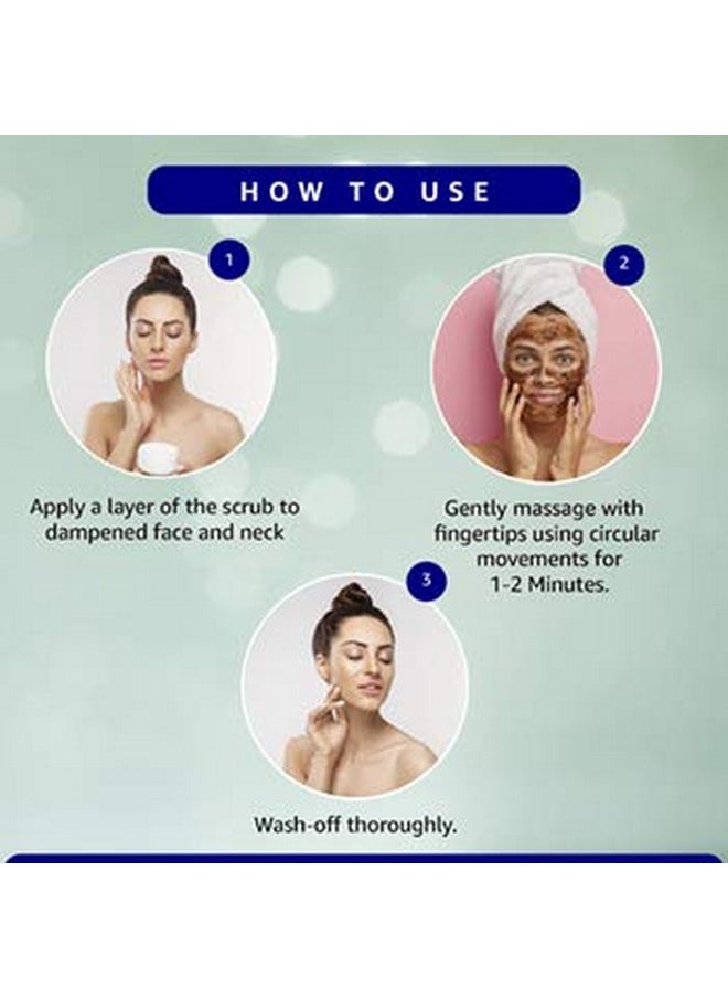 W2 Pure Glowing Face Scrub 100Gm (Charcoal Face Scrub)  - Image 4