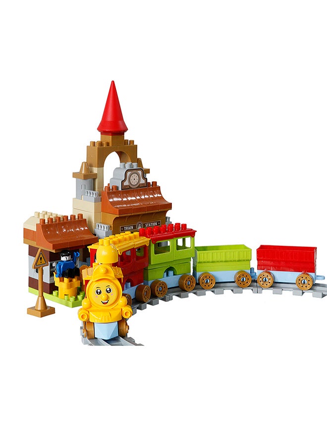 181-Piece Stackable Building Block Toy - Image 1