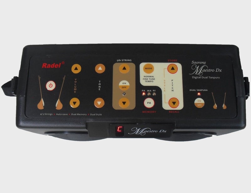 Radel Saarang Maestro DX Digital Tanpura With Bag and 3 Years warranty Sold By Chennai Musicals - Image 4