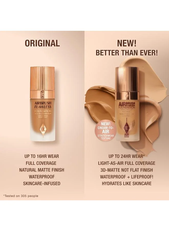 Charlotte Tilbury  Airbrush Flawless Foundation - Shade 14 Neutral for Women | Best Price UAE
