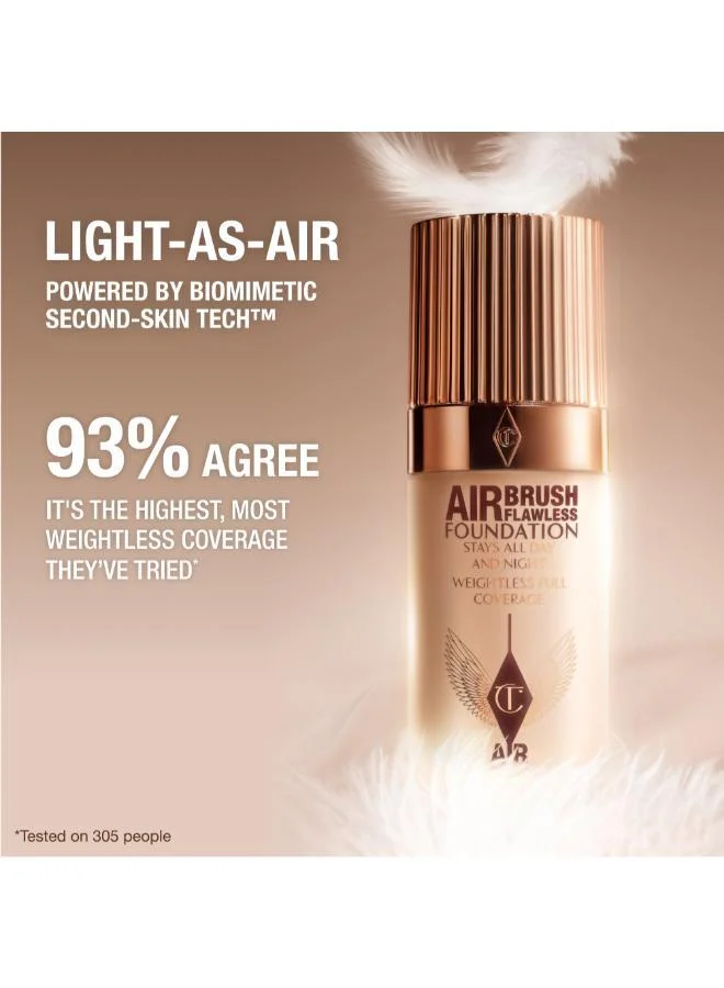 Charlotte Tilbury  Airbrush Flawless Foundation - Shade 14 Neutral for Women | Best Price UAE