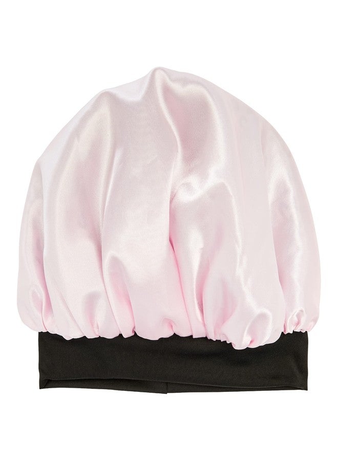 Red by Kiss Kids Satin Bonnet Sleep Cap Reversible Hair Bonnet for Boys and Girls Sleeping Night Silk Sleep Cap (Leopard) - Image 5