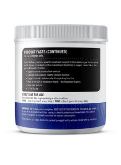mushroom Matrix Om Mushroom Matrix - Equine | Wellbeing | USA Grown Human-Grade Organic Mushroom Powder Show Safe Horse Supplement | Wellness, Recovery, & Senior Support | 300 Grams, 10.5 oz  - Image 4