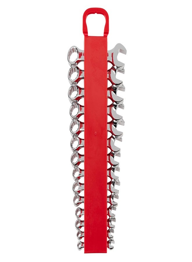 TEKTON Stubby Combination Wrench Set with Holder, 14-Piece (6-19 mm) | WCB92402 - Image 4
