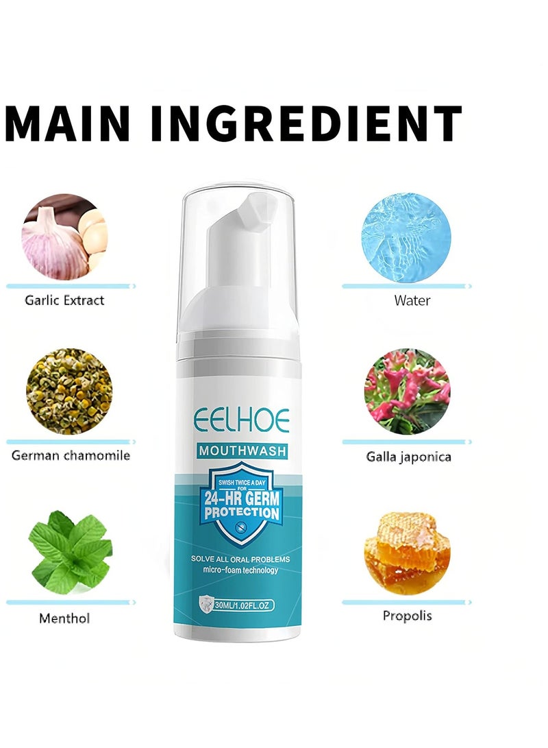 EELHOE 30ml Mouthwash Dental Mousse - Image 3