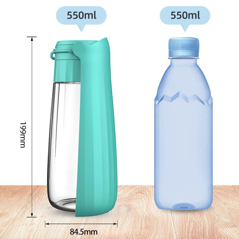 JZS Dog Water Bottle, Portable Dispenser Leak Proof & Foldable Dog Travel Water Bottle for Puppy Small Medium Large Dogs, Pet Water Bottles for Dogs Walking Outdoor Hiking - Image 2