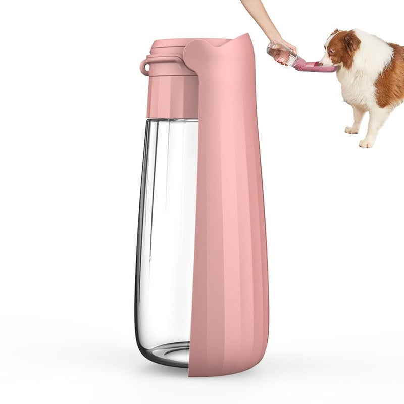 JZS Dog Water Bottle, Portable Dispenser Leak Proof & Foldable Dog Travel Water Bottle for Puppy Small Medium Large Dogs, Pet Water Bottles for Dogs Walking Outdoor Hiking - Image 1