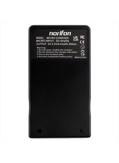 Norifon DMW-BCG10 USB Charger for Panasonic Lumix DMC-TZ10, DMC-TZ20, DMC-TZ22, DMC-TZ6, DMC-TZ7, DMC-TZ8, DMC-ZR1, DMC-ZR3, DMC-ZS1, DMC-ZS3, DMC-ZS5, DMC-ZS7, DMC-ZX1, DMC-ZX3 Camera and More  - Image 5