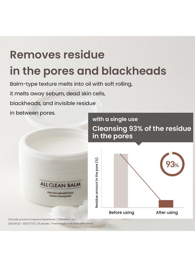 Heimish HEIMISH All Clean Balm 4.0fl.oz/120ml - Multi-Purpose Cleansing Balm | Makeup Remover, Face Wash, Pore Care, Blackhead Care, Moisturizer | Natural Aroma Oil, Balm-to-Oil Formula | Korean Skincare  - Image 2