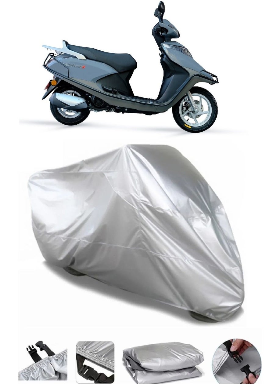Breen Arora Special 125 Grey Waterproof Motorcycle Canvas Premium Compatible  - Image 1