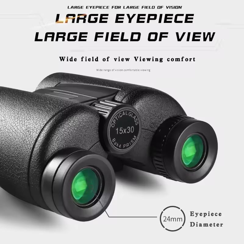 KRESHU 15x30 Long Distance Professional Binoculars with Tripod | Waterproof HD Vision Telescope for Bird Watching, Wildlife Photography, Stargazing & Travel | High Zoom Light Binocular for Men & Kids - Image 5