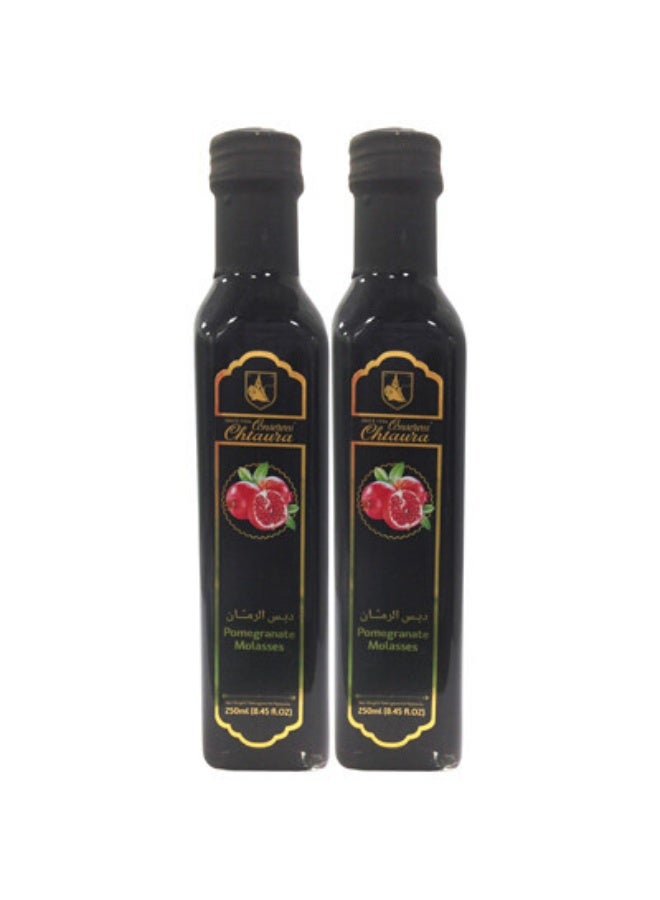 Chtaura Pomegranate Molasses Syrup, 2x250ml - Image 1